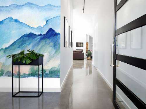 Abstract mountains