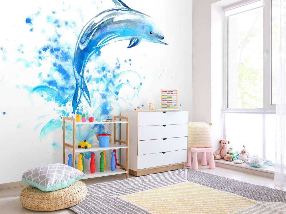 Jumping dolphin