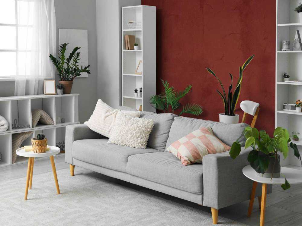 Cardinal purple concrete