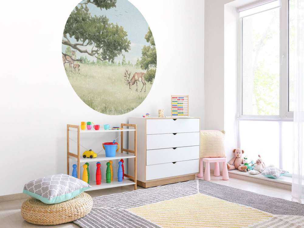 Landscape with animals