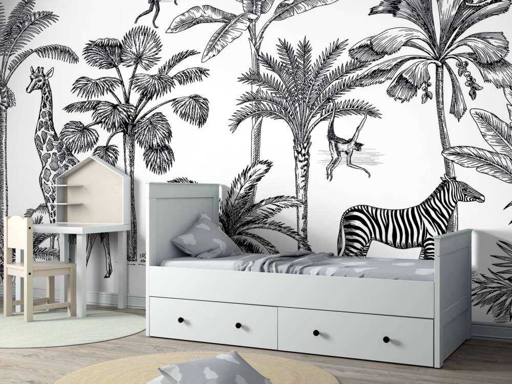 Tropical animal jungle