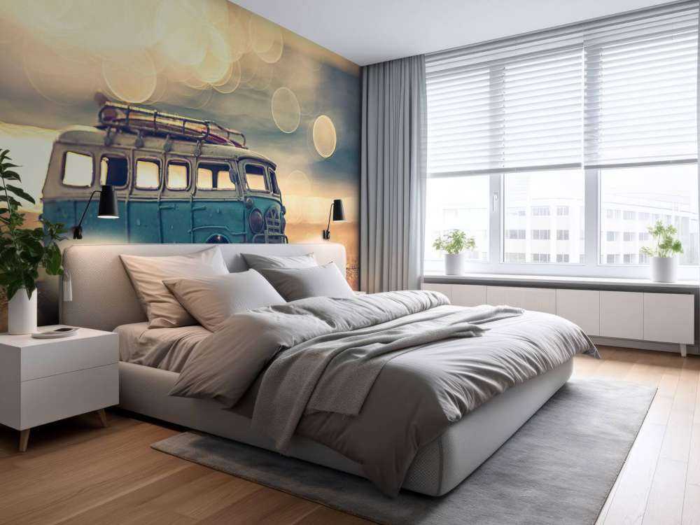 Miniature Volkswagen van