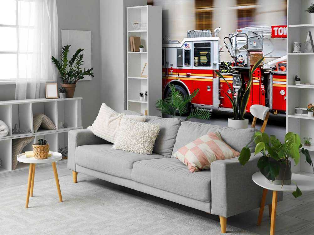 American fire engine