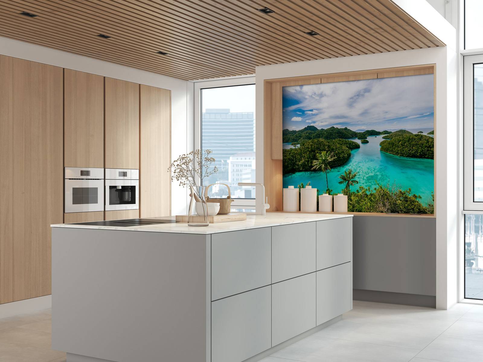 Tropical lagoons