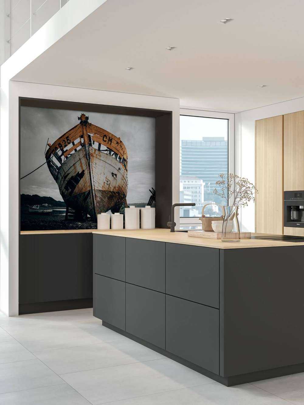 Old rusty ship wreck