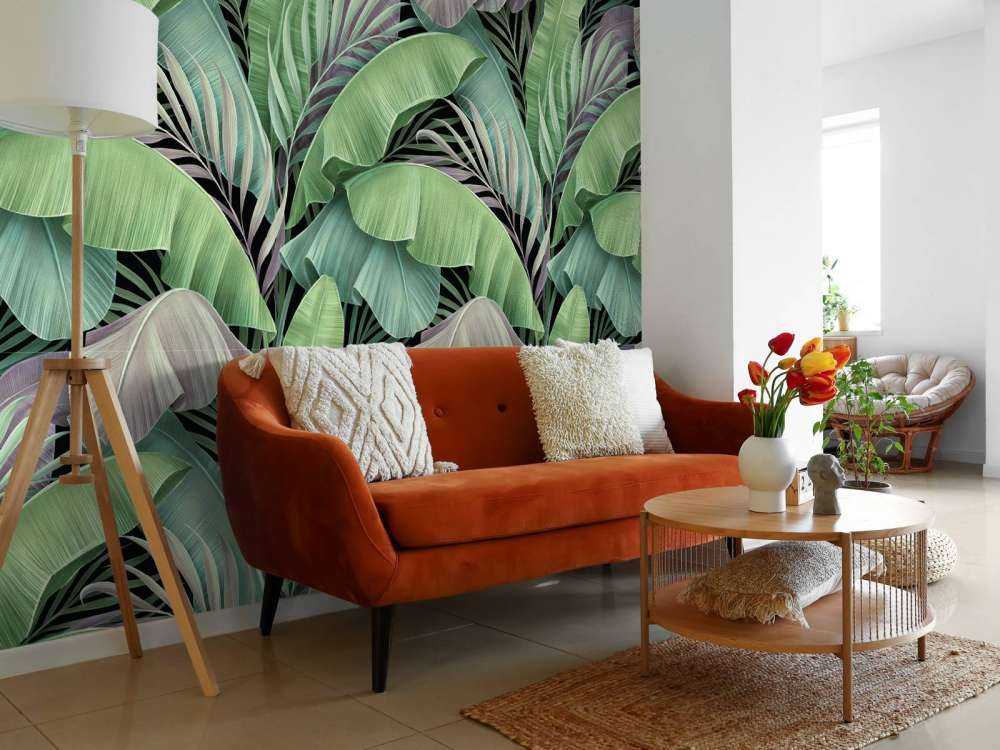 Tropical leaves