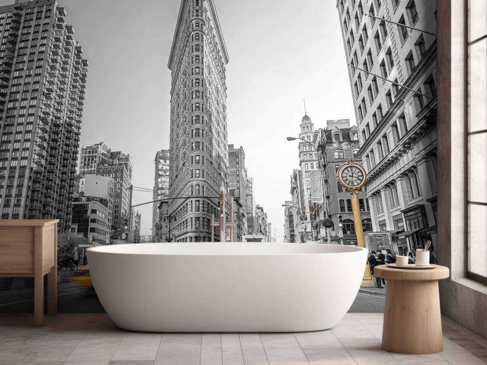 Busy street in New York