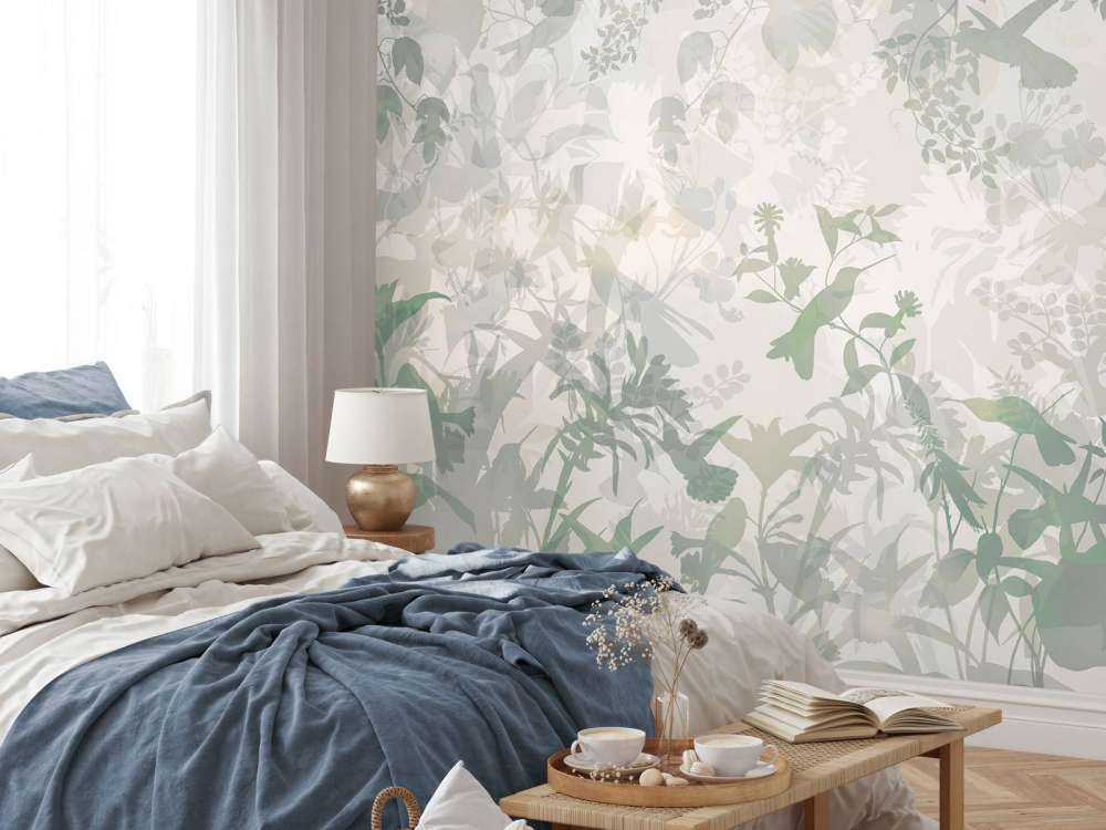 Garden Symphony in Dark Green