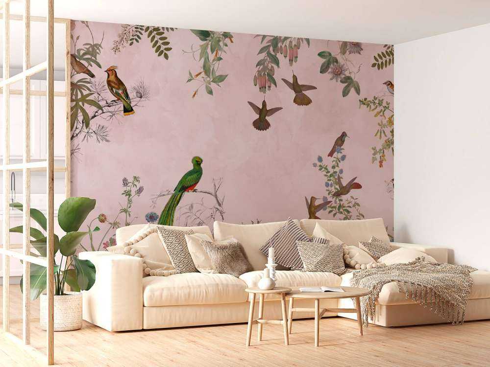 Fields Flower and Birds 3