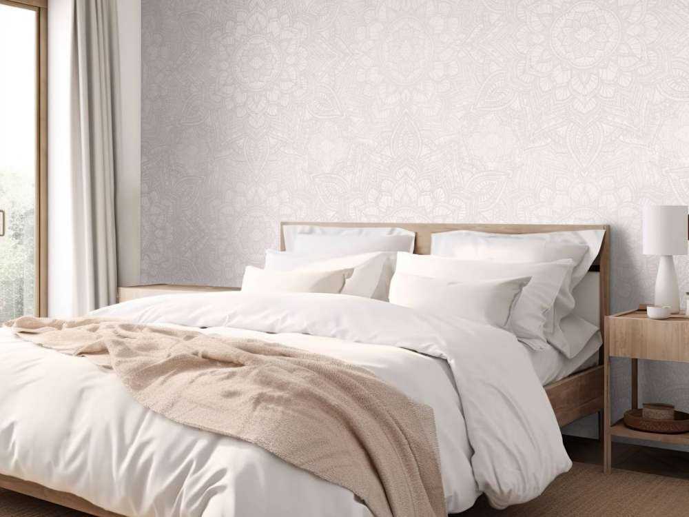 Boho Golden Mandala - blush pink