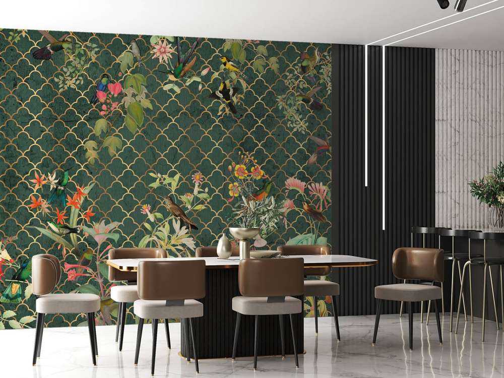 Jungle Elegance with Gold