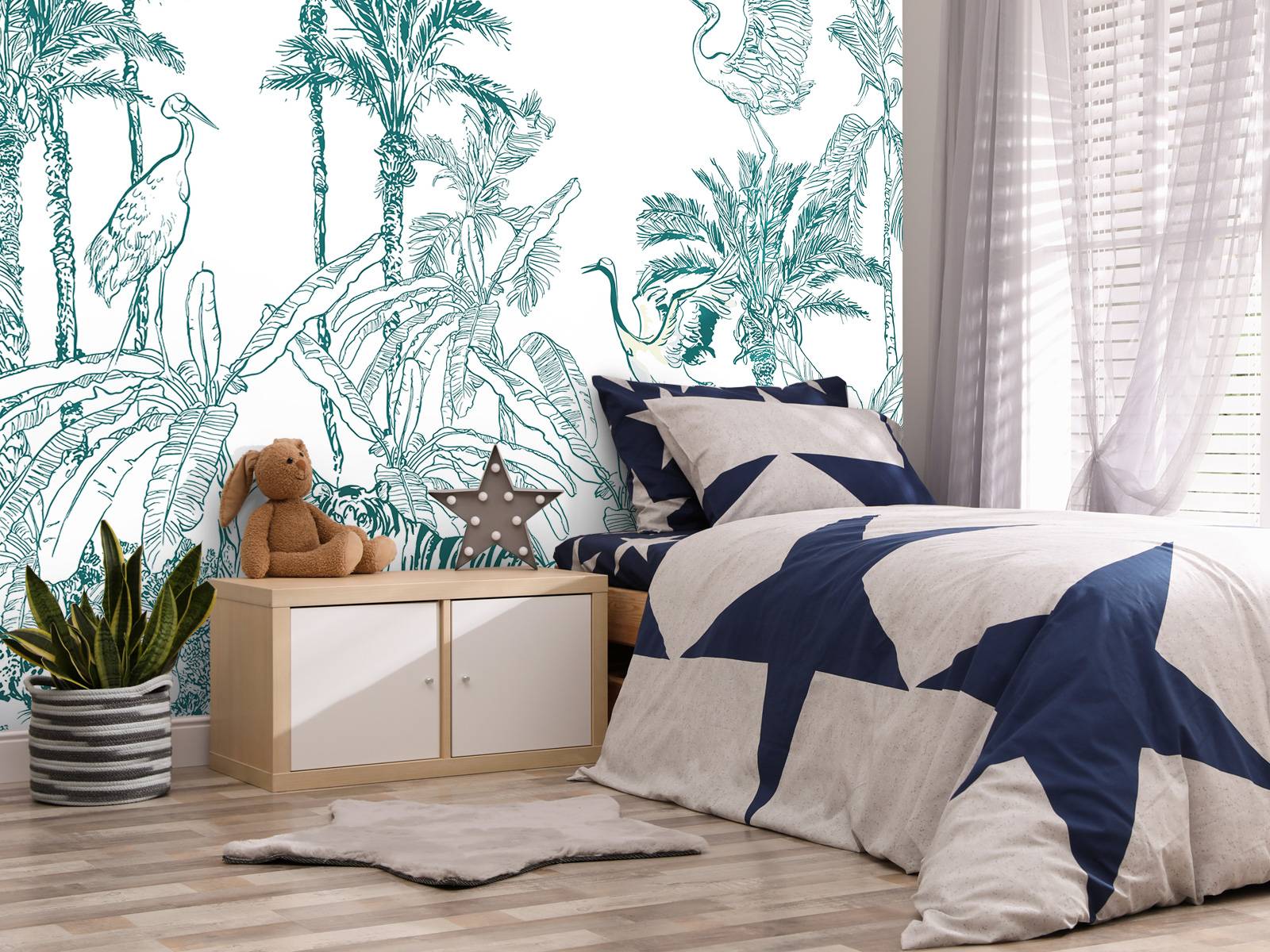 Drawn jungle