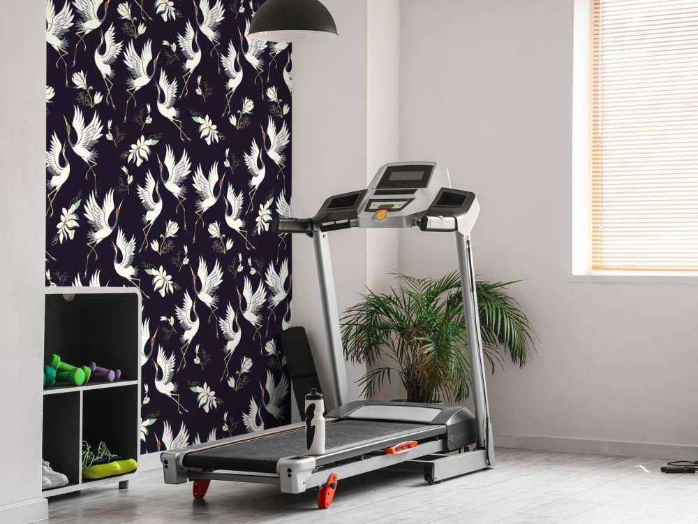 Flying crane pattern