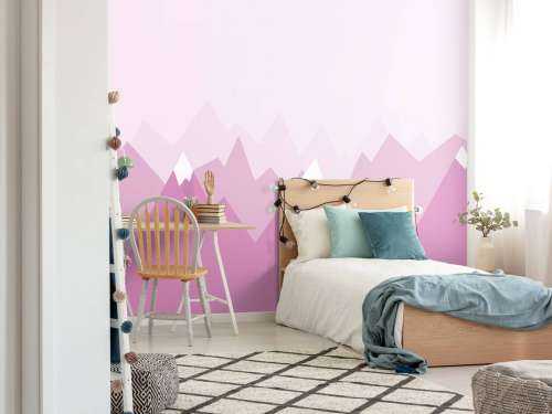 Pink mountains
