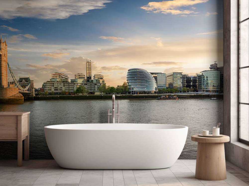 Skyline London with Tower Bridge