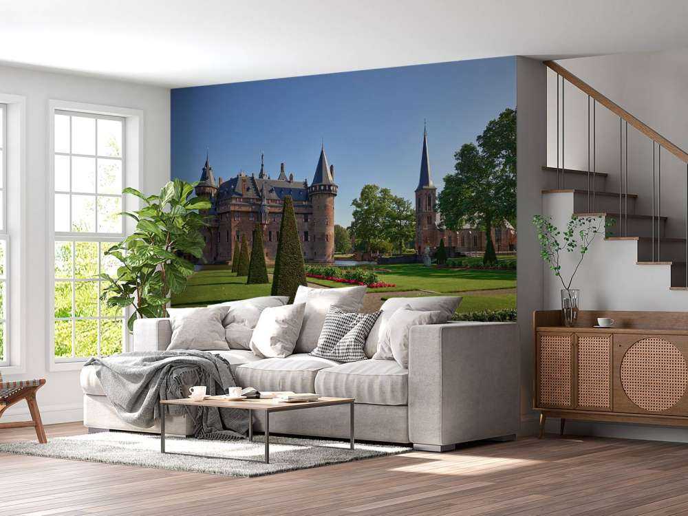 Kasteel de Haar in de zomer