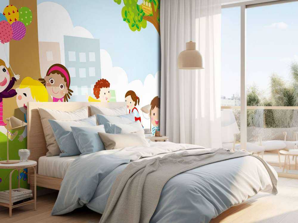 Kinderen aan het spelen
