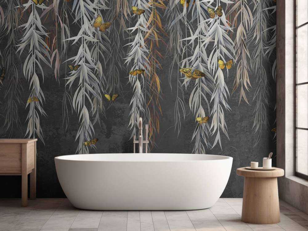 Branches with butterflies