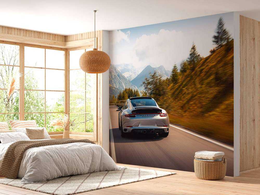 Porsche 911 Carrera GTS in the mountains