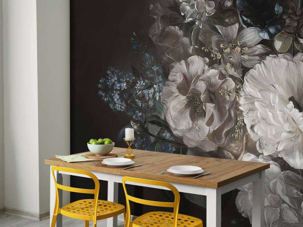 Bouquet with lilac white