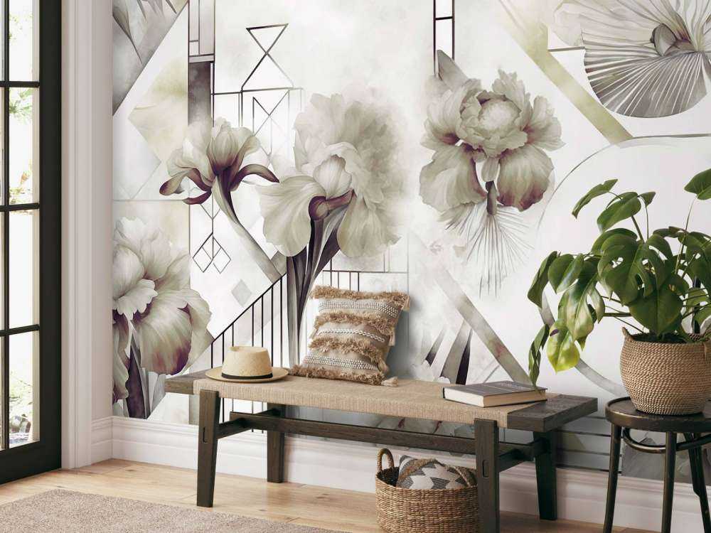 Watercolor Geometry Sand