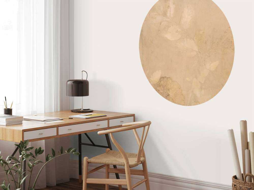 Plantain and wild geranium - sepia