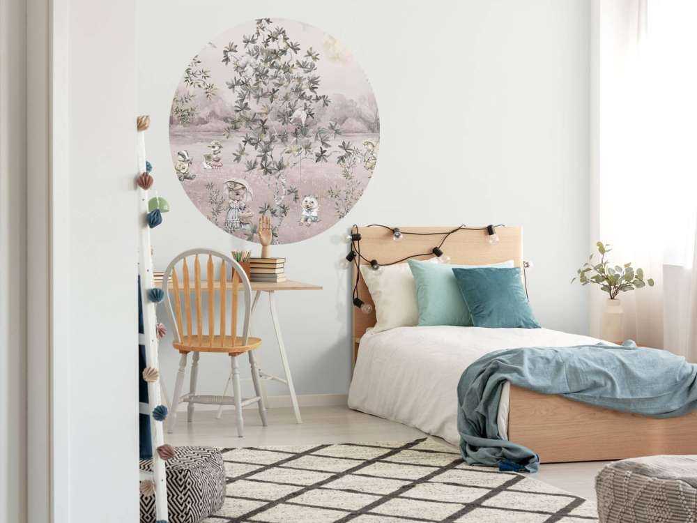 Vintage Animals - Pink