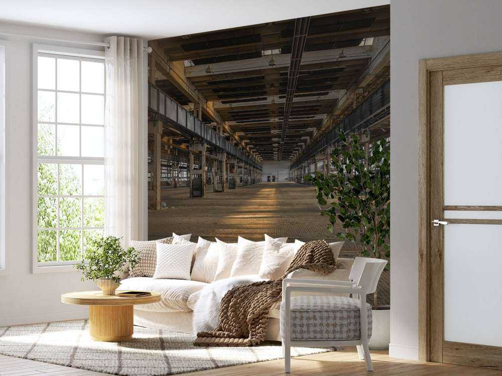 Old abandoned garage