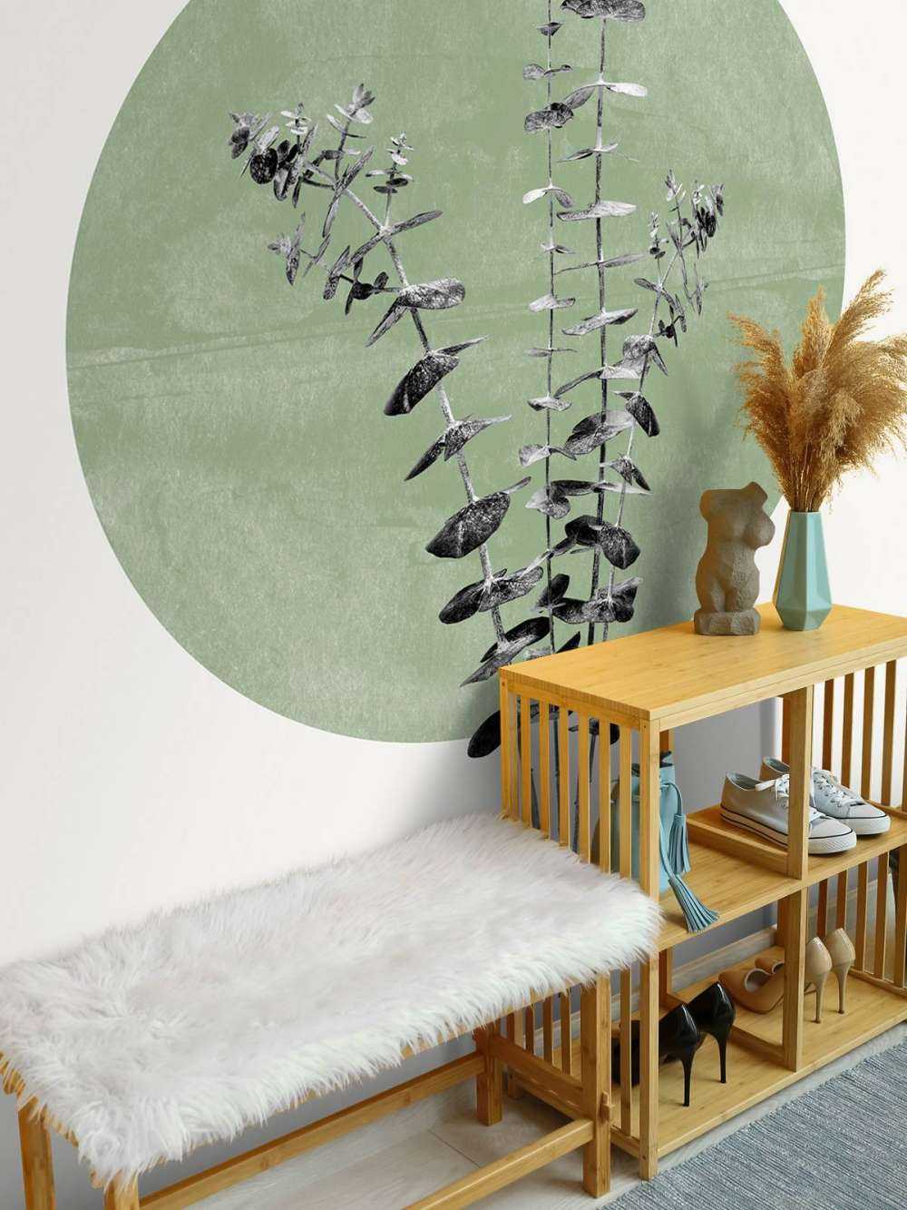 Eucalyptus and Green Moon