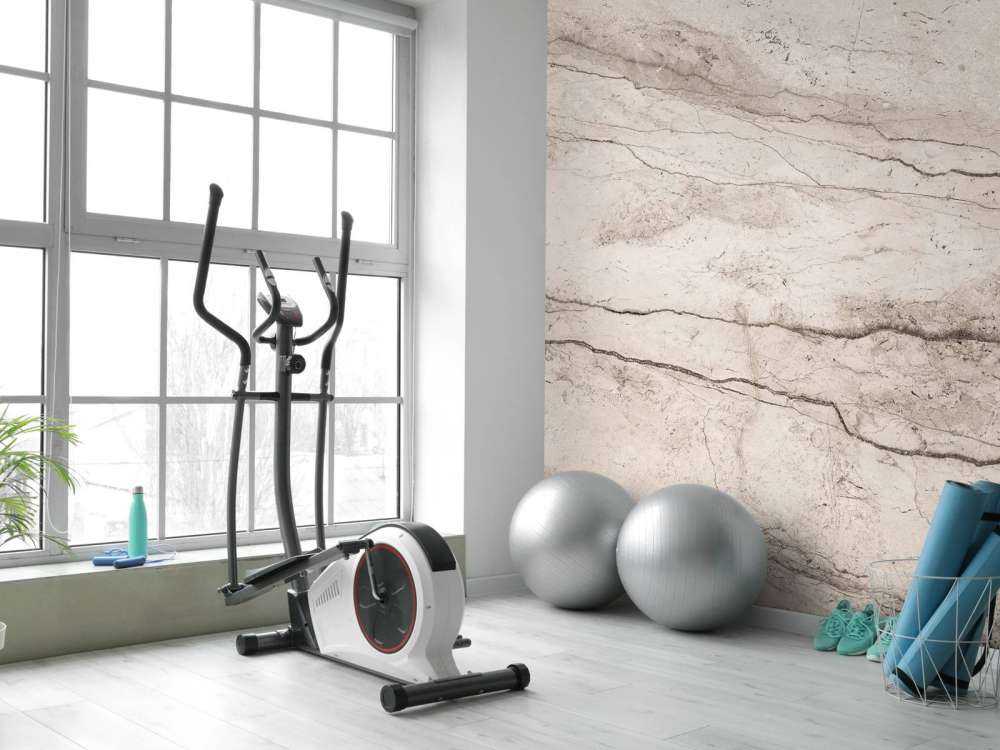 Detailed beige marble