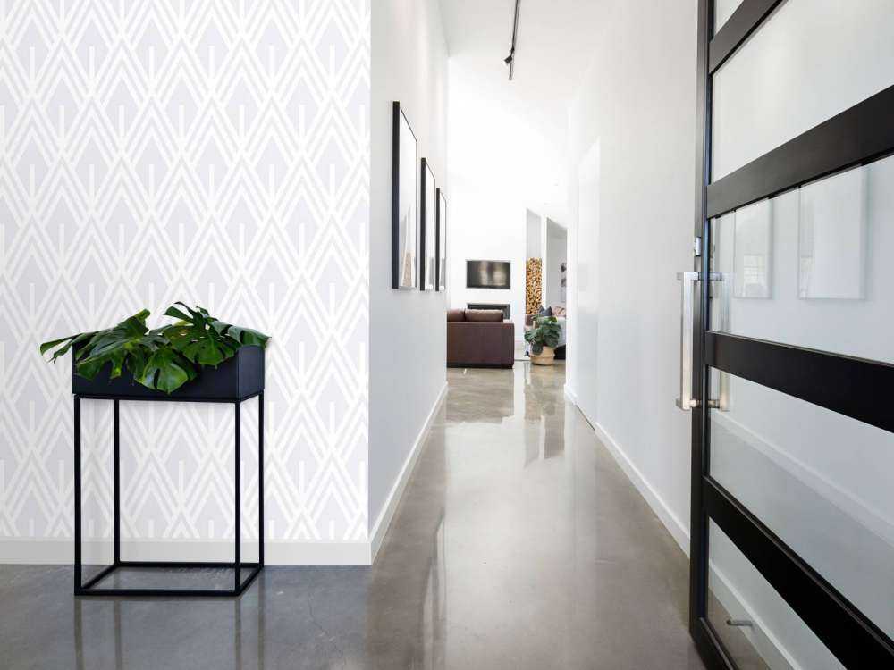 Gray Vintage Art Deco