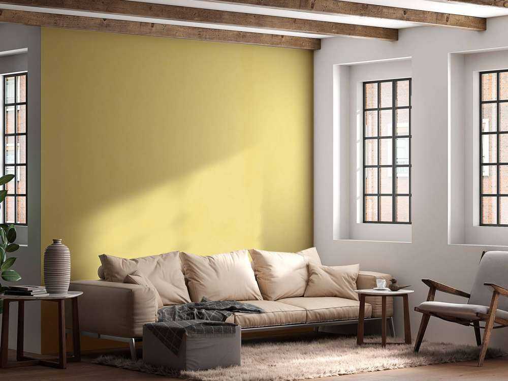 Flax yellow concrete