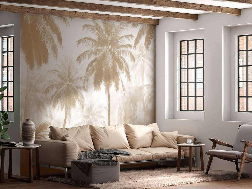 Misty Palm Forest, taupe