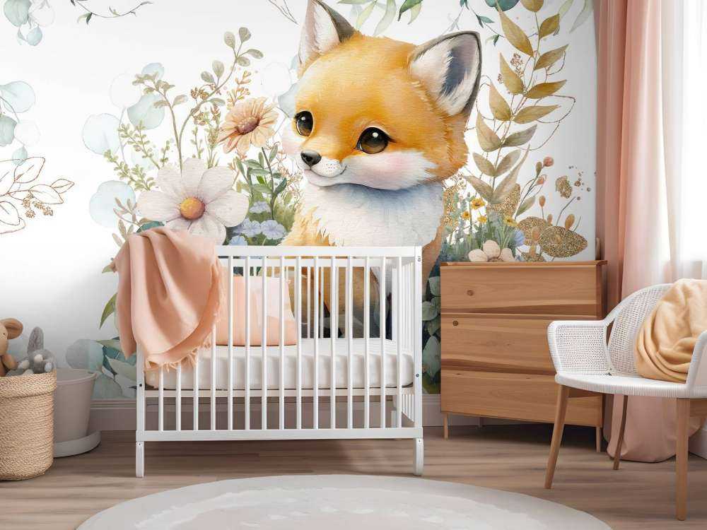 Mint & gold foliage baby cub