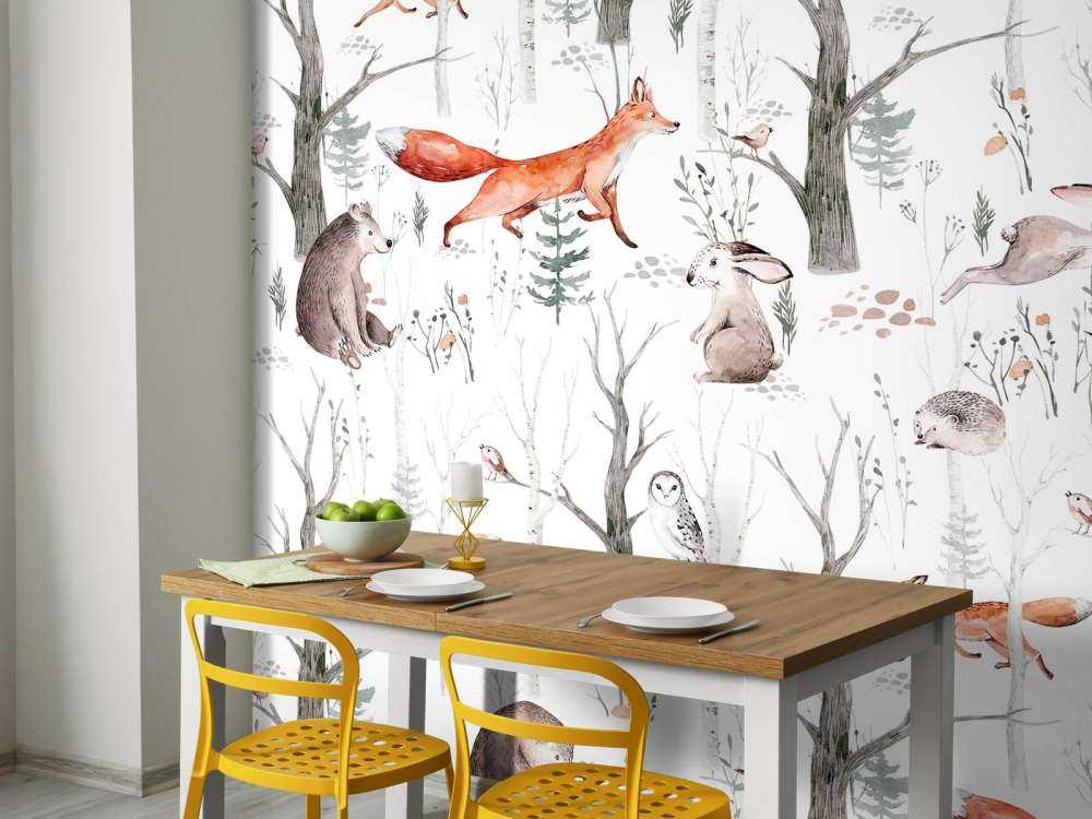 Forest Whispers Watercolor