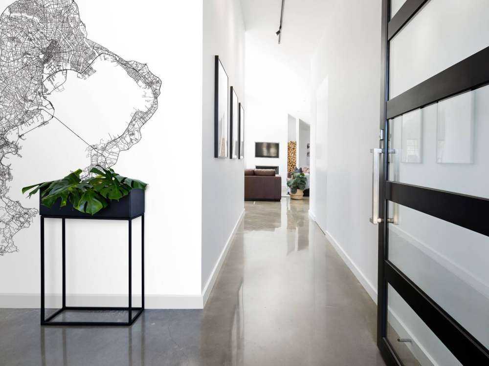 Plattegrond van Tokio, wit 