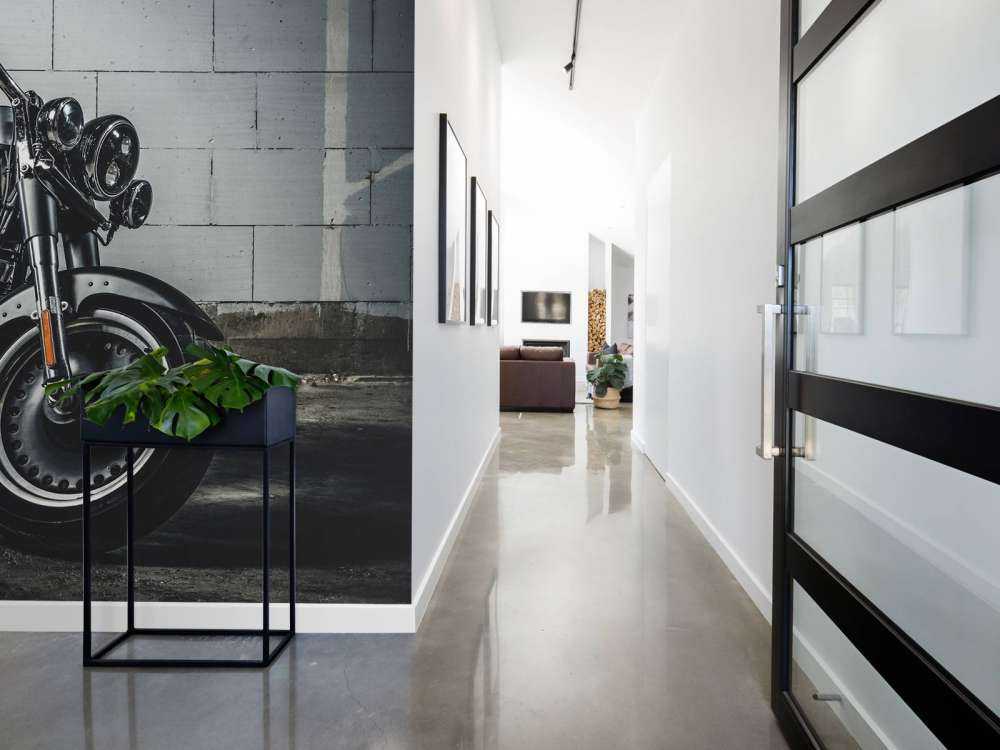 Beautifully polished engine