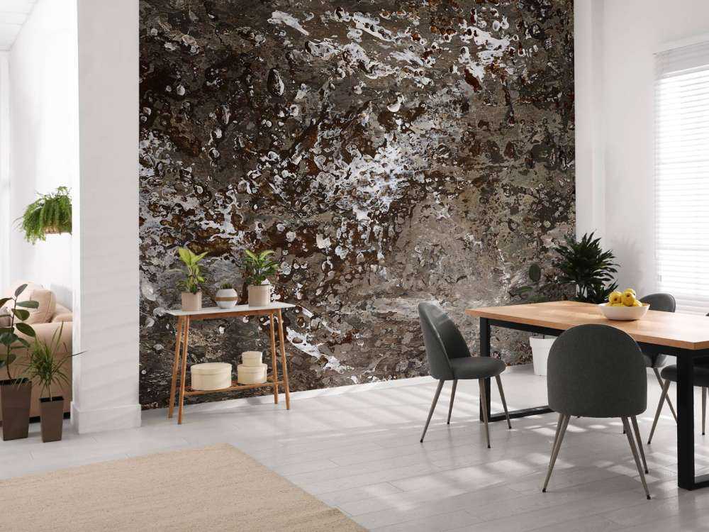 Anthracite-painted structure