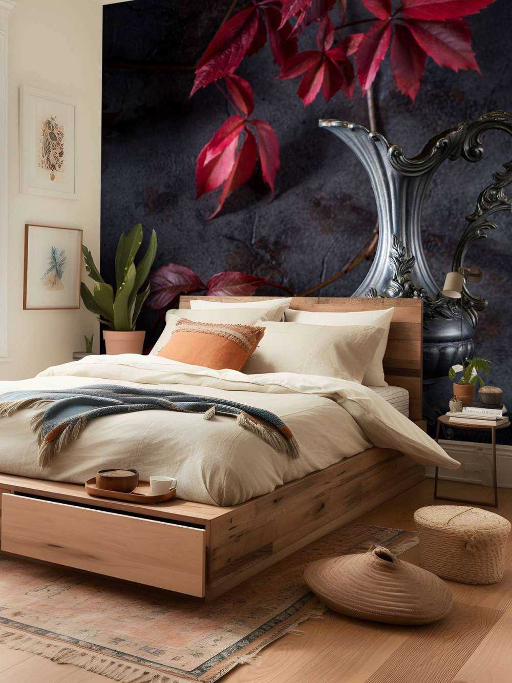 Can red wine and red fruit