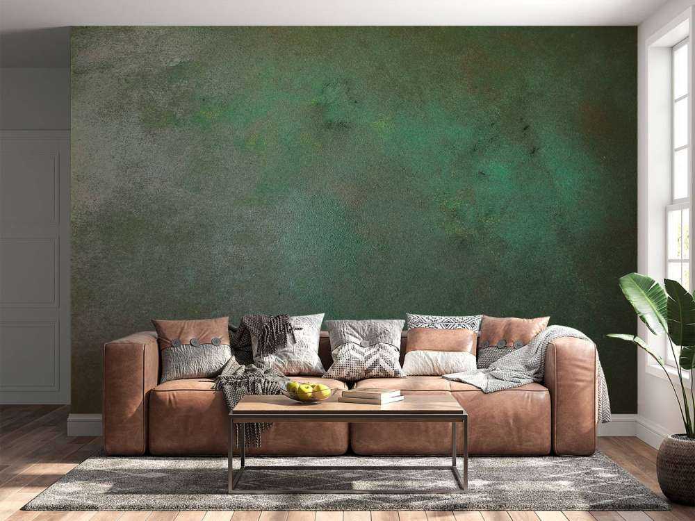 Steel with a green tone