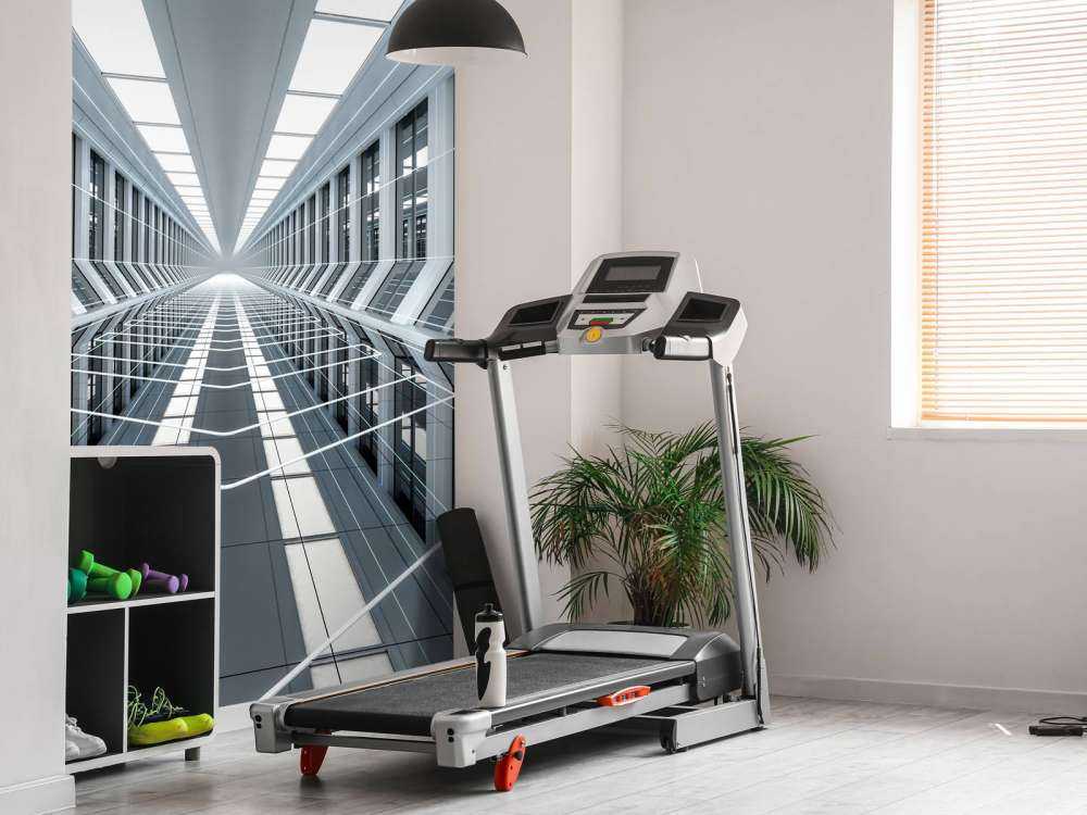 3D corridor in an office