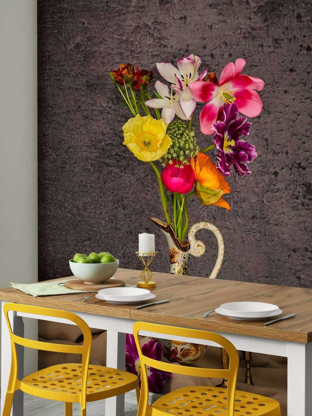 Flowers in classic vase