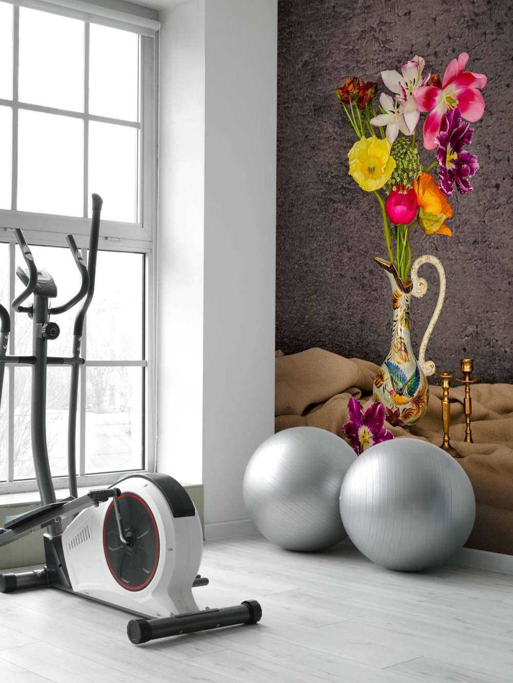 Flowers in classic vase