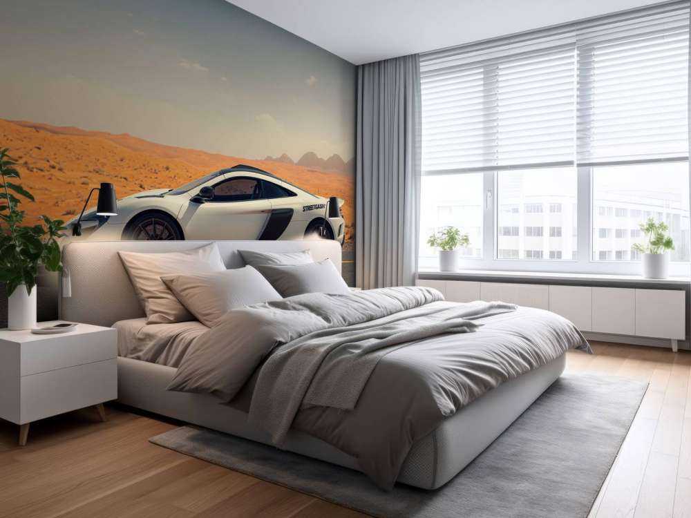 McLaren 675LT in the desert