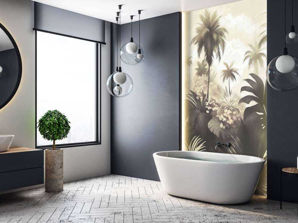 Breath of the tropics Dark Green