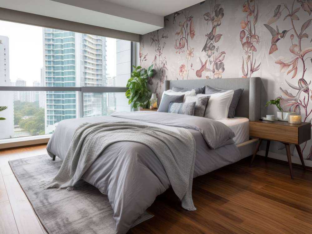 Weadow and Garden Flowers Old Pink