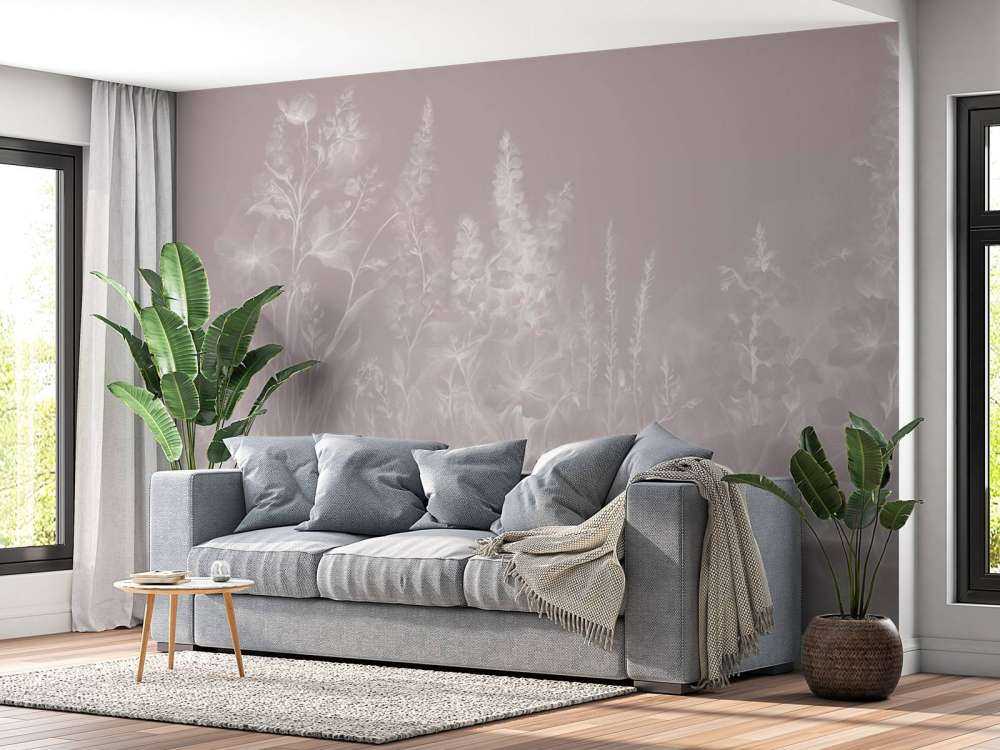 Tender English garden - pink