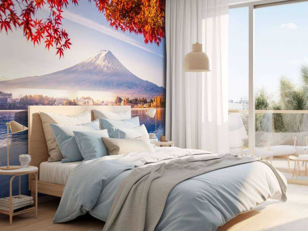 Mount Fuji in autumn