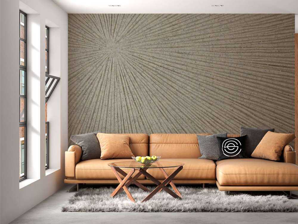 Structure with lines Sun