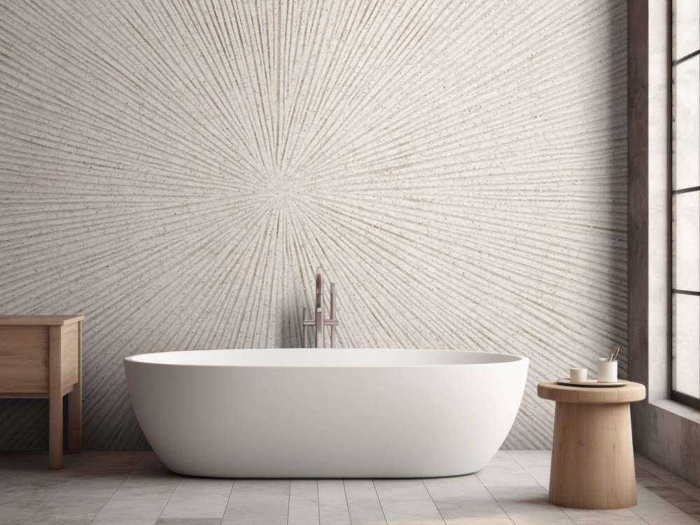 Texture with lines in linen